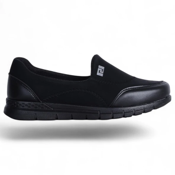 Ayzen 1258 Siyah Kadın Babet Ayakkabı - Resim 5