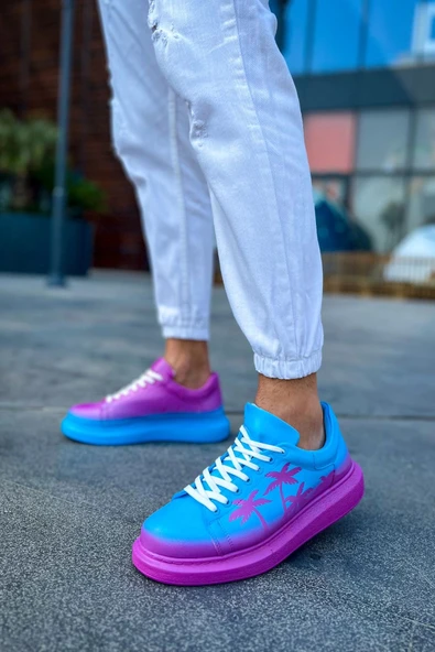 CH254 - CBT Pittura Erkek Ayakkabı 555 MIAMI HEAT - Resim 4