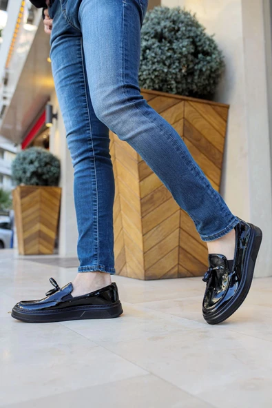 CH127 - RST Loafer-X Erkek Ayakkabı SIYAH - Resim 2