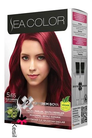 Sea Color Set Boya 5.65 Çilek Kırmızısı ürün görseli 1