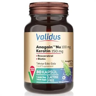 Validus Anagain NU 100 mg 30 Kapsül ürün görseli