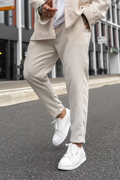 CH043 - CBT Cowien Erkek Ayakkabi BEYAZ - Resim 3