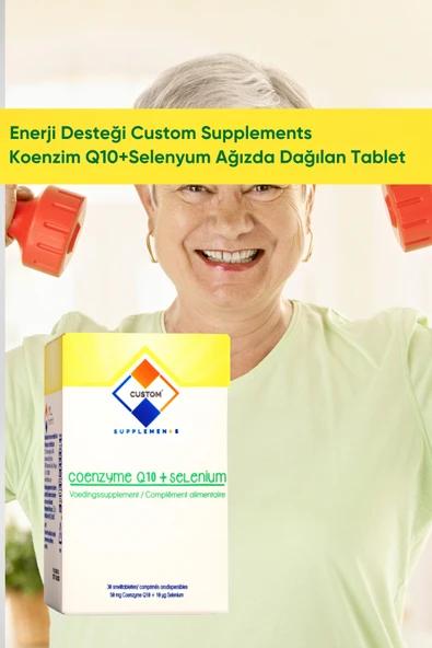® Koenzim Q10 + Selenyum Ağızda Dağılan Tablet (30 Tablet) - 2