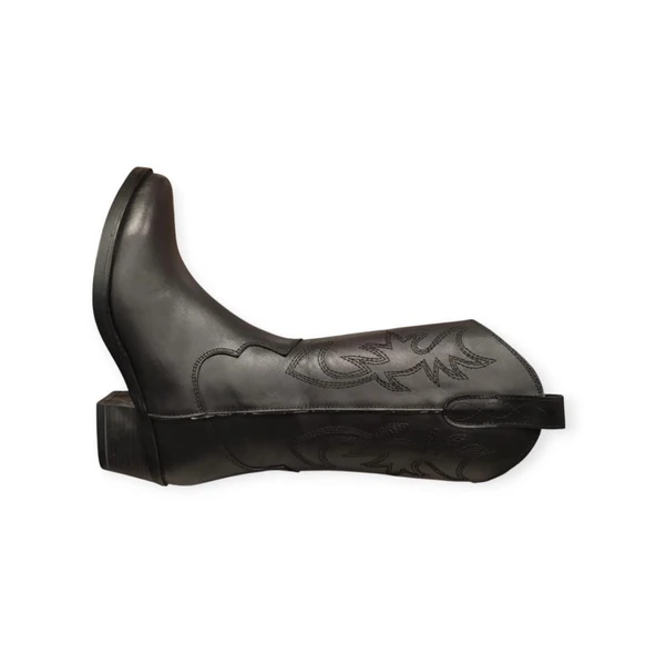 VENÜS 25440005K TOPUKLU WESTERN DERİ KADIN ÇİZME - Resim 5