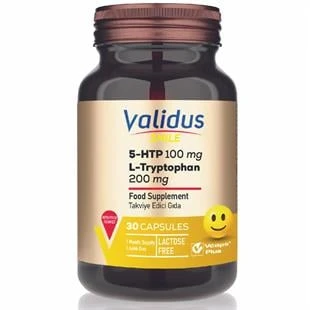 Validus Smile 5-HTP 100 mg 30 Kapsül ürün görseli