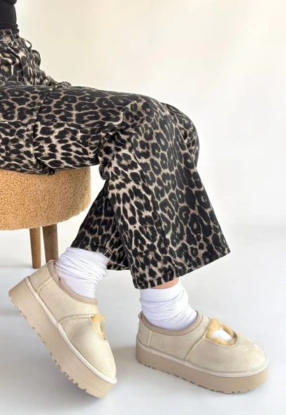 Carren Bej Süet Bot - Resim 3