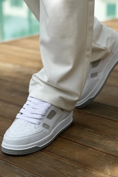 CH2410 - CBT Avax  Erkek Spor Ayakkabı BEYAZ/GRI - Resim 3