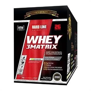 Hardline Whey 3 Matrix Muz 30 gr - 26 Adet ürün görseli