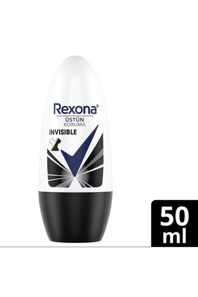 Rexona Invisible Black White Kadın Roll-On 50 ml - Resim 4