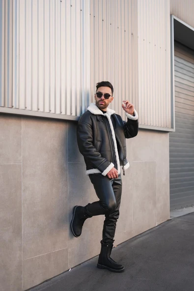 CH027 - CST Quebec Erkek Bot SIYAH - Resim 3