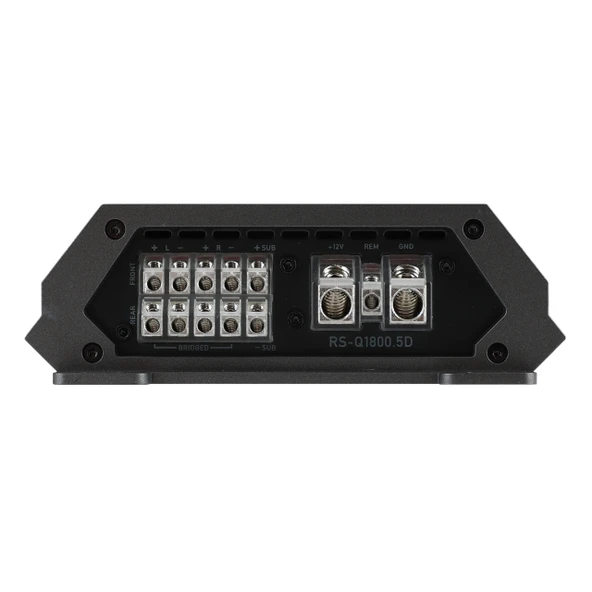 REİSS AUDİO RS-Q1800.5D-4X125W RMS-1X450W RMS MONO-PROFESYONEL 5 KANAL CLASS D OTO ANFİ - 3