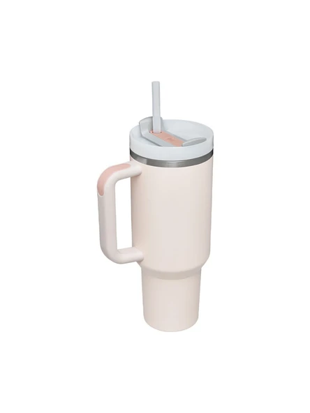 Stanley Quencher Pipetli Termos 1,18 L Toz Pembe - Resim 2