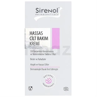 Sirenol Hassas Cilt Bakım Kremi 60 ml ürün görseli 1