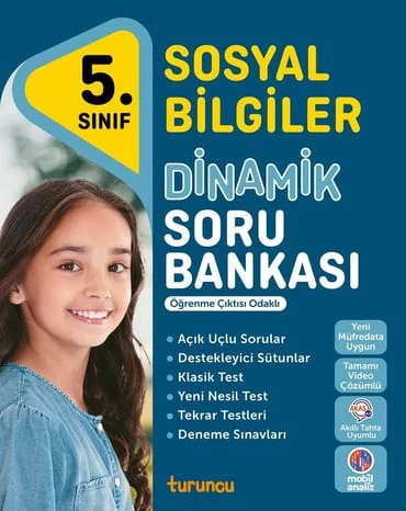 TUDEM YAYINLARI 5. Sınıf Sosyal Bilgiler Dinamik Soru Bankası ürün görseli