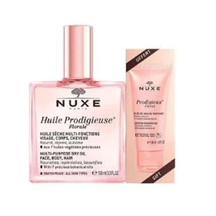 Nuxe Huile Prodigieuse Florale Çok Amaçlı Kuru Yağ 100 ml + Prodigieux Florale Shower Gel 30 ml ürün görseli