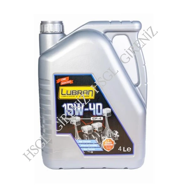 HSGL Lubran Wellix 15W-40 SL/CF 4 Lt Motor Yağı  Yüksek Koruma, Uzun Ömürlü Performanslı Yağ - Resim 2