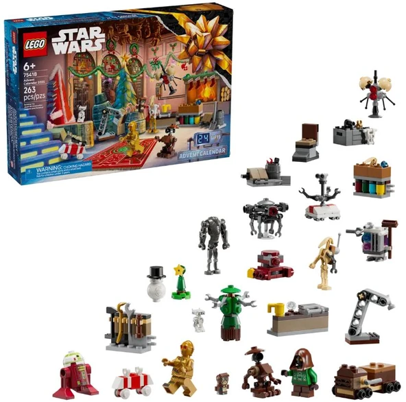 Lego Star Wars Advent Calendar 2025 75418 - Resim 2