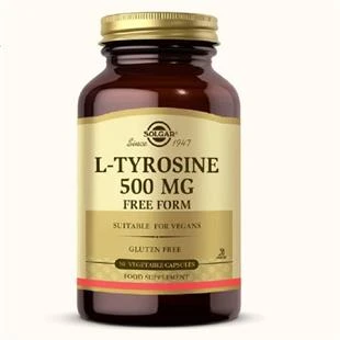 Solgar L-Tyrosine 500 mg 50 Kapsül ürün görseli