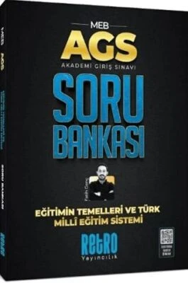 RETRO YAYINCILIK 2025 MEB AGS Eğitimin Temelleri ve Türk Milli Eğitim Sistemi Soru Bankası ürün görseli