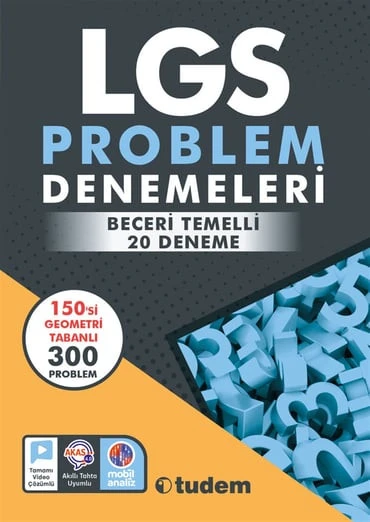 TUDEM YAYINLARI LGS Problem Denemeleri ürün görseli