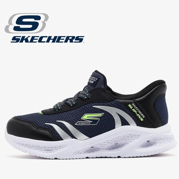 Skechers Meteor Lights Brisk Beams 403848N Işıklı Ortopedik Çocuk Spor Ayakkabı ürün görseli