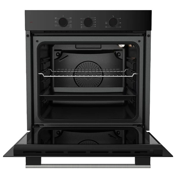 Ferre Spazio Ultra Sessiz Vitroseramik Elektrikli Ankastre Set (D080-SA + MS261 + QBL62CS ) - Resim 5