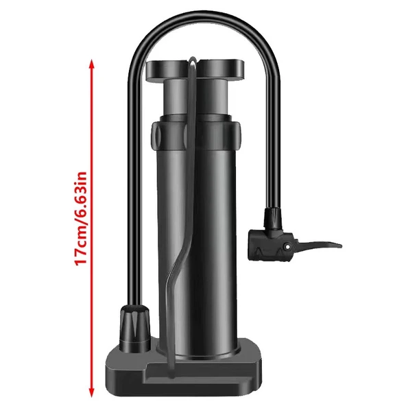 Mini Yüksek Basınçlı Ayak Pompası El Pompası Bisiklet Pompası Top Pompası - 2