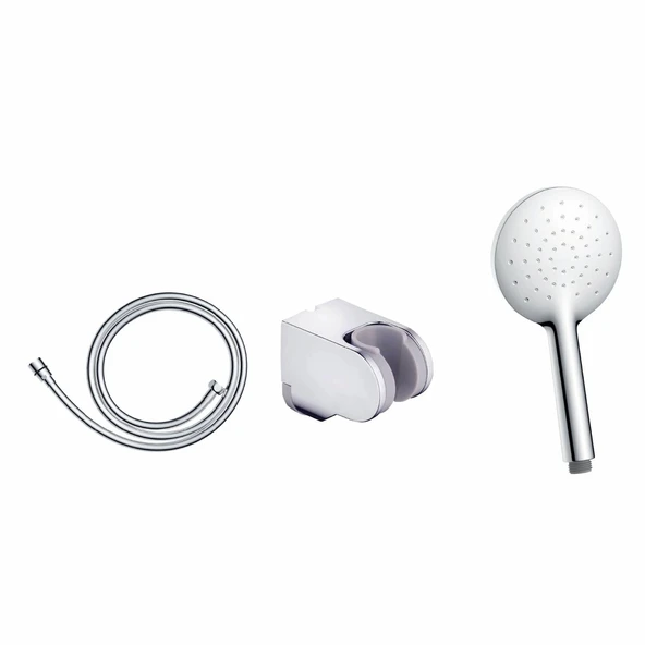 Kireç Kırıcılı El Duşu Seti (Yuvarlak) DS.SH121