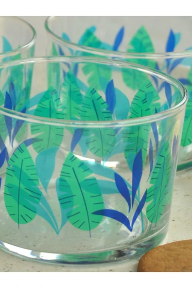 Sipahi Yaprak 3 lü Su-Meşrubat Bardağı 200 Ml - 2