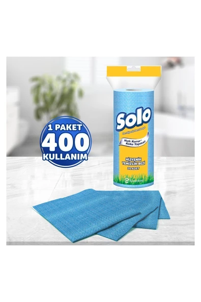 Solo Hijyenik Temizlik Bezi 4'lü - 2