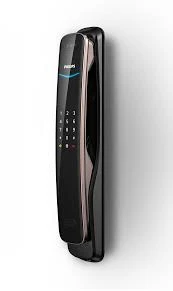 Philips DDL702-1HWS Parmak İzli Kartlı Kameralı Akıllı Kapı Kilidi ürün görseli
