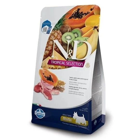 Nd Tropical Selection Mini Yetişkin Kuzu Etli Köpek Maması 1,5 Kg ürün görseli 1