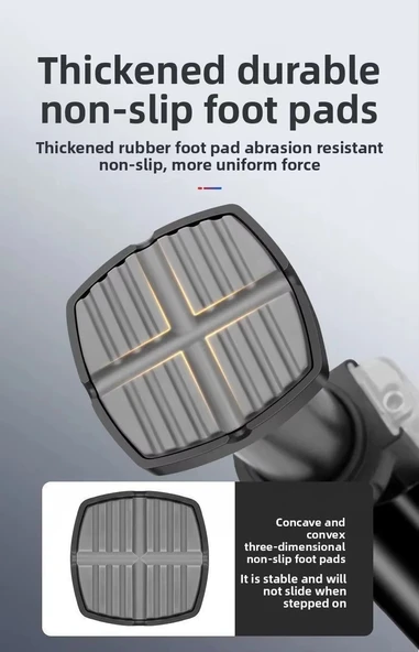 Mini Yüksek Basınçlı Ayak Pompası El Pompası Bisiklet Pompası Top Pompası - 4