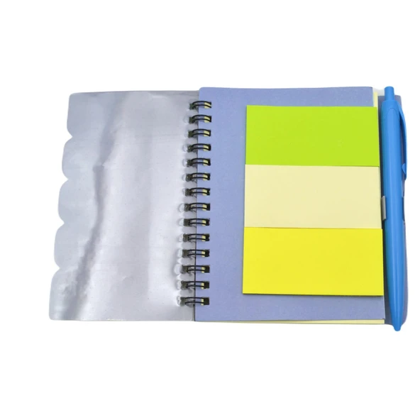 NotYaz 12x10 60 Yaprak Kalemli-Cetvelli Not Defteri Bloknot İstanbul Motifleri Çizgili- Galata Kulesi (GD-9849) - Resim 2