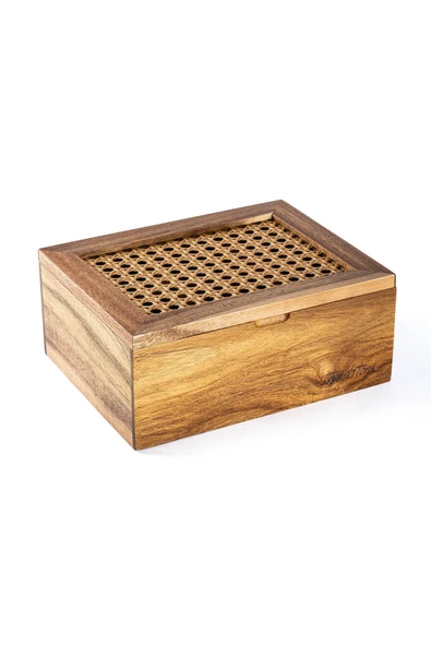 Tantitoni Bambu Flower Havlu Peçete Standı ürün görseli 1