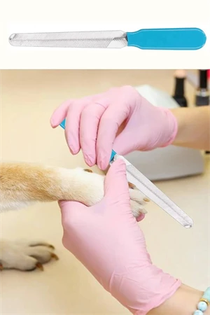 Kedi Ve Küçük Irk Köpek Tırnak Makası Törpü Seti Orta Boy Yeni Model 1 Adet Manikür Bakım Seti - 5