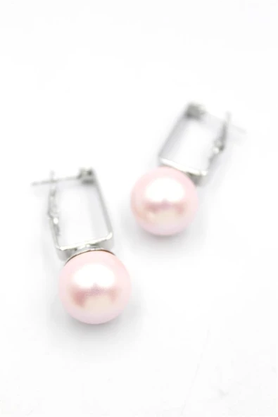 İncili Küpe - Pembe - 2