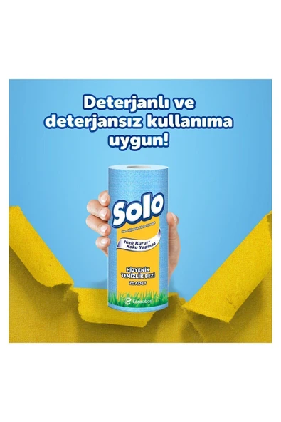 Solo Hijyenik Temizlik Bezi 4'lü - 7