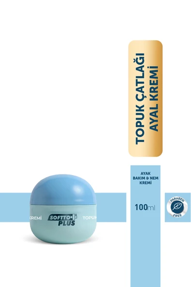 Softto PlusTopuk Çatlağı Ve Ayak Kremi 100 Ml - Resim 3