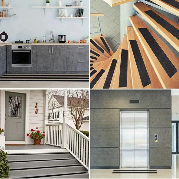 Kaydırmaz Bant 5cmx5m Merdiven Bandı 50mm Zemin Kaydırmaz Bant - 2