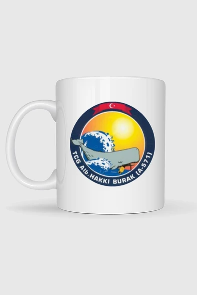 Tcg Alb. Hakkı Burak A571 Tasarımlı Kupa Bardak - Resim 2