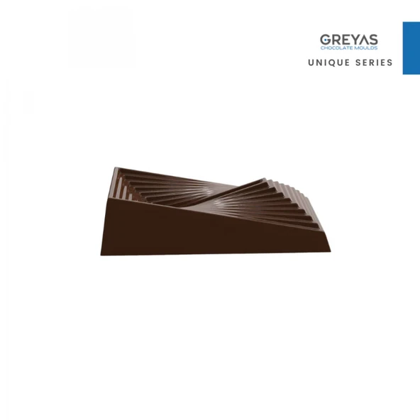 Polikarbon Dikdörtgen Pralin Çikolata Kalıbı 12 gr | Cm-3405 ürün görseli