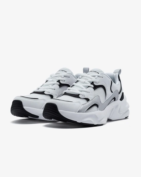 Skechers BOBS BAMİNA 2 - TİDES REVİTALİZED Beyaz/Siyah/Gümüş Beyaz/Siyah/Gümüş 36,5 - Resim 4