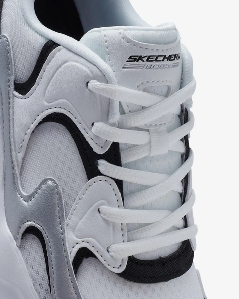 Skechers BOBS BAMİNA 2 - TİDES REVİTALİZED Beyaz/Siyah/Gümüş Beyaz/Siyah/Gümüş 36,5 - Resim 10