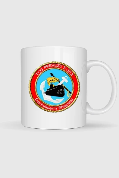 Tcg Preveze S353 Tasarımlı Kupa Bardak ürün görseli