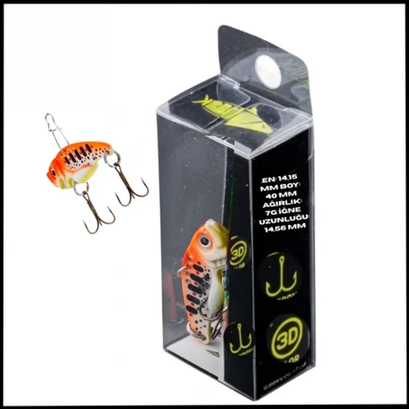 Uyguna-Yakala  7g 40mm- Titreşim Yem -Ateş Noktası- UV Boyalı-YEM.735 ürün görseli