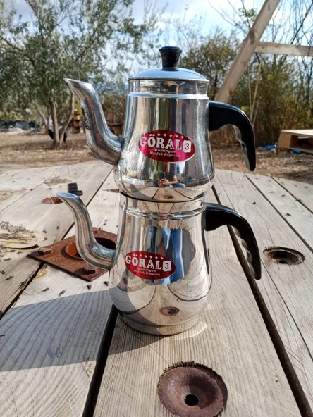 Aluminyum Klasik Çaydanlık "3 Numara" - Resim 2