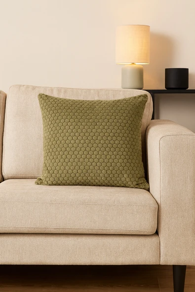 JYSK Kırlent ROSENVIAL 45x45 yeşil ürün görseli