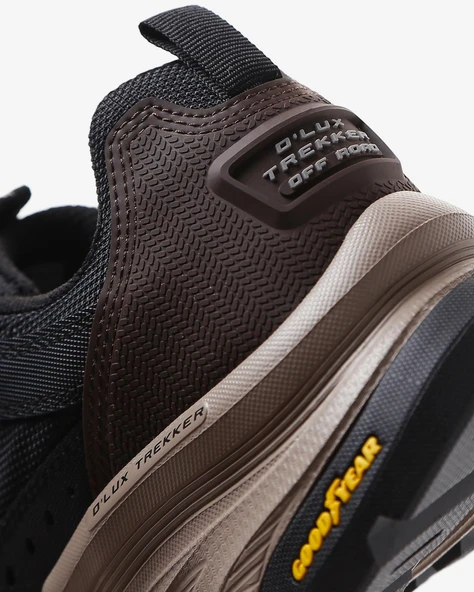 Skechers D'LUX TREKKER Siyah/Bej Siyah/Bej 43 - Resim 9