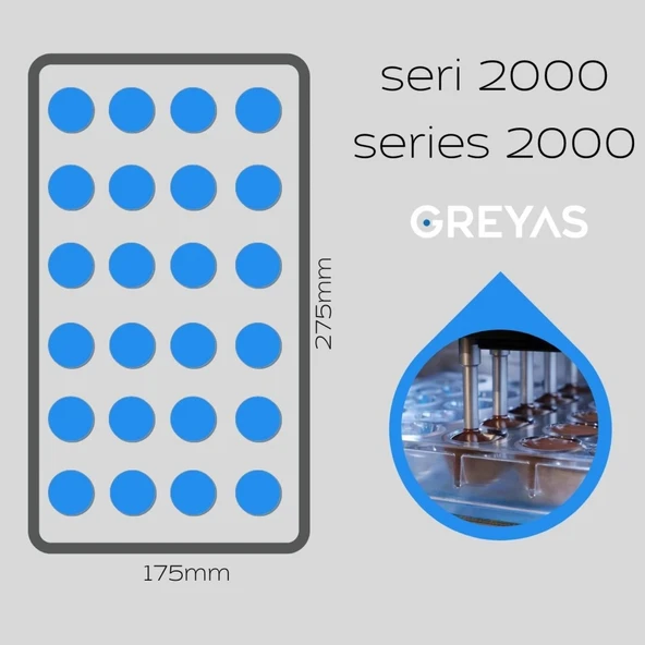 Yuvarlak Pralin Çikolata Kalıbı-1338 - Resim 4